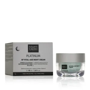 Crema hidratanta de noapte GF Vital-Age Platinum, Martiderm | 50 ml