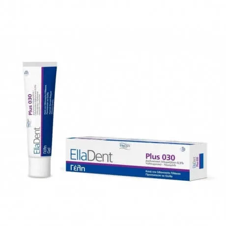 ELLADENT Plus030 Gel antimicrobian și cicatrizant pentru problemele cavității bucale, 30ml — preț și oferte