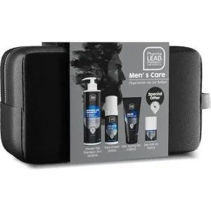 PHARMALEAD Set de îngrijire pentru bărbați Duș și șampon pentru bărbați 3in1 500ml & cremă de față pentru 24 de ore 50ml & gel de păr 100ml & deodorant pentru bărbați 50ml & cutie cadou 1 bucată