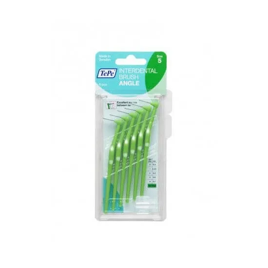 TEPE Perii pentru dinți mijlocii Unghi nr.5 0.8mm Verde x6 — preț și oferte