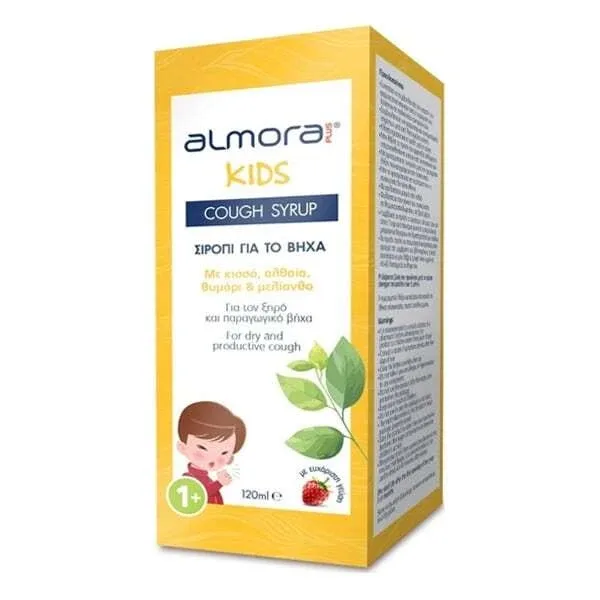 ALMORA Kids Sirop pentru tuse Sirop pentru tuse pentru copii 120ml — preț și oferte
