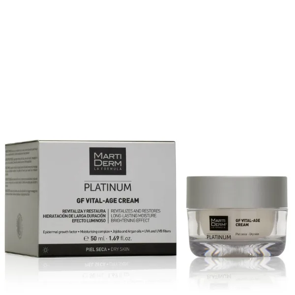 Crema hidratanta de zi pentru ten uscat GF Vital-Age Platinum, Martiderm | 50 ml — preț și oferte