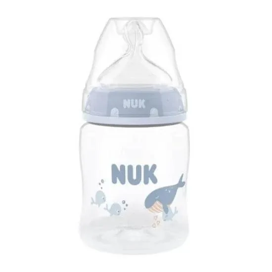 NUK Sticlă din plastic FC+ PP Sticlă din silicon pentru 0+ luni 150ml — preț și oferte