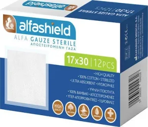 KARABINIS Alfashield tifon steril 17x30 x12 bucăți