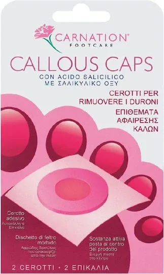 CARNATION Callous Caps Callous Removal Pads 2 bucăți — preț și oferte