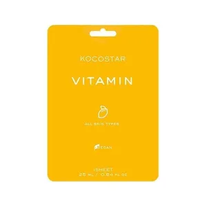 KOCOSTAR Vitamin Face Mask Mască facială revitalizantă și strălucitoare 25ml