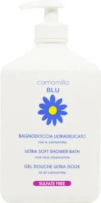 CAMOMILLA Blu Ultra Soft Shower Bath Rice & Chamomile Sulfate Free Ultra Soft Shower Bath without Sulfate 500ml — preț și oferte