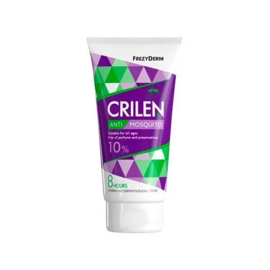 FREZYDERM Crilen Anti Mosquito 10% Emulsie repelentă de insecte inodoră, potrivită pentru copii 150ml — preț și oferte