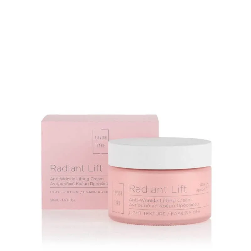 LAVISH CARE Radiant Lift Light Cremă de zi Cremă de față cu textură ușoară pentru antiaging, fermitate și strălucire 50ml — preț și oferte