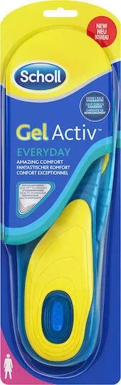 SCHOLL Gel Activ tălpi interioare pentru pantofi de zi cu zi S No 35.5-40.5 — preț și oferte