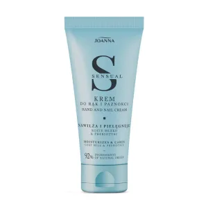 Crema hidratanta pentru maini si unghii cu Lapte de Capra si Probiotice Sensual, Joanna | 100 g