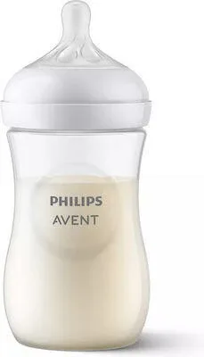 AVENT Natural Response Sticlă din plastic pentru 1+ luni, alb 260ml [SCY903/01] PHILIPS AVENT — preț și oferte