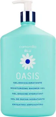 CAMOMILLA Blu Oasis Gel de duș hidratant Gel de duș hidratant pentru întreaga familie cu mușețel și curmale 1000ml