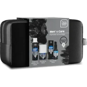 PHARMALEAD Promo Men's Care Gel de duș Șampon Șampon 100ml-deo Roll-On Deodorant 50ml-beard Oil 30ml & Gift Box