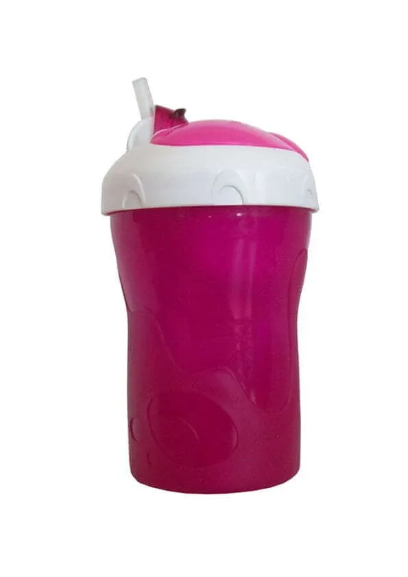 MAM Primamma Primamma ceașcă 2 în 1 cu pai din silicon 280ml 12m+ în diferite culori - Fuchs — preț și oferte