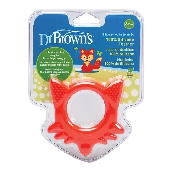 DR. BROWN'S Flexees Friends Scobitoare de dinți Fox TE 003 — preț și oferte