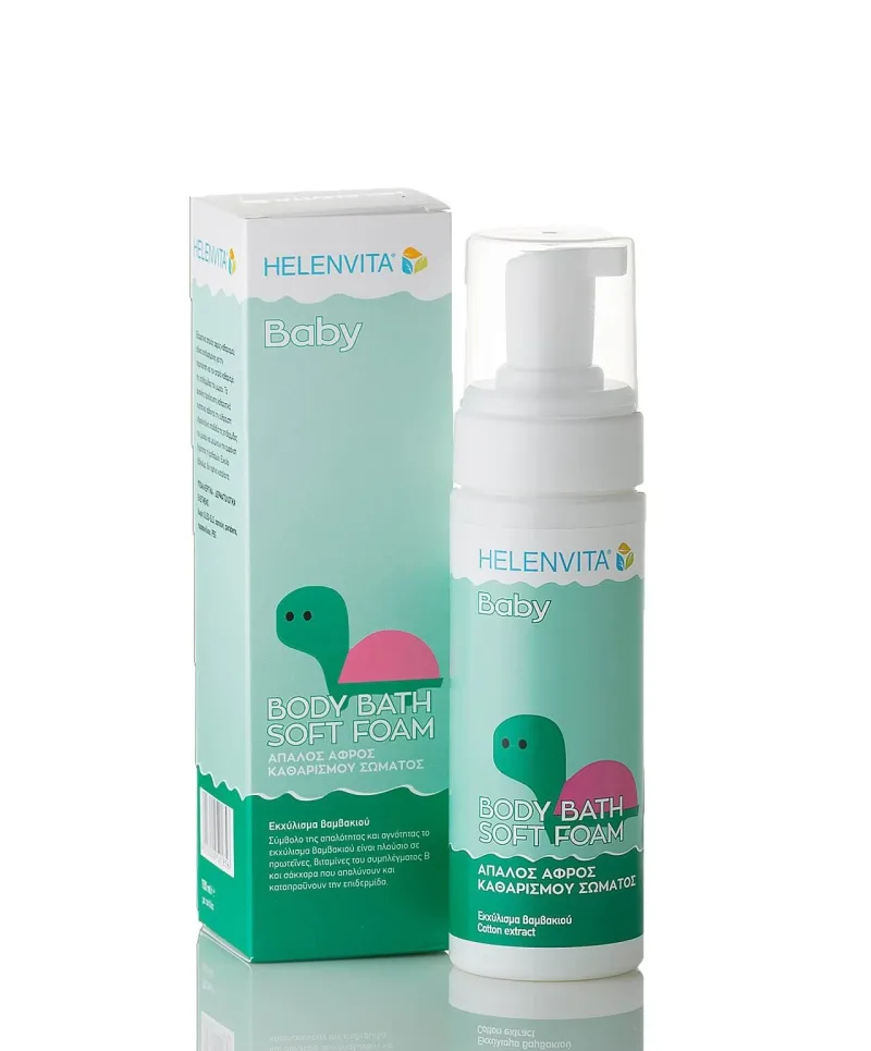 Helenvita Baby Body Bath Soft Foam Soft Body Cleansing Foam 150ml — preț și oferte