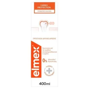 Apa de gură ELMEX pentru protecția împotriva cariilor 400ml