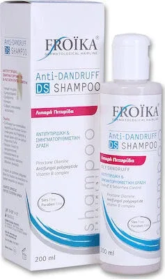 FROIKA Șampon anti-mătreață DS pentru mătreață uleioasă 200ml — preț și oferte