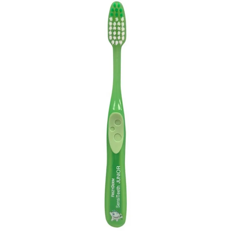 FREZYDERM SensiTeeth Junior Periuta de dinti moale verde Periuta de dinti moale pentru copii verde pentru 3-6 ani — preț și oferte