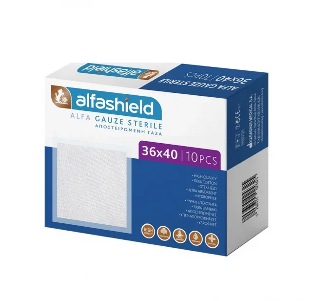 ALFASHIELD tifon steril 36x40cm x10pcs — preț și oferte