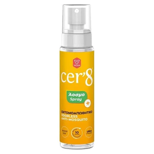 Spray de protecție CER'8, spray repelent de insecte fără miros pentru protecție maximă 100ml — preț și oferte