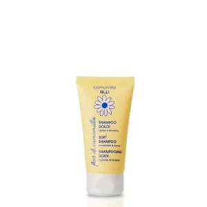 CAMOMILLA Blu Fior Di Camomilla Șampon moale Șampon moale împotriva uscăciunii 50ml