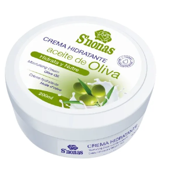 Crema hidratanta si nutritiva pentru piele uscata SNonas, Arom | 200 ml AROM SPANIA INFINITY — preț și oferte