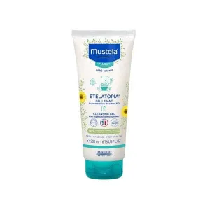 MUSTELA Stelatopia Gel Lavant Gel de curățare Gel spumant pentru corp și păr, 200ml