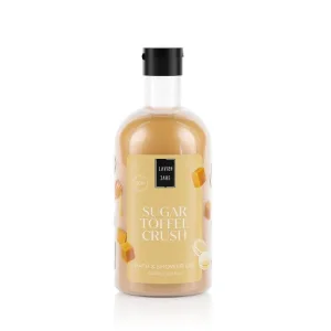 LAVISH CARE Gel de duș Sugar Toffee Gel de duș hidratant și hrănitor cu aromă de caramel 500ml