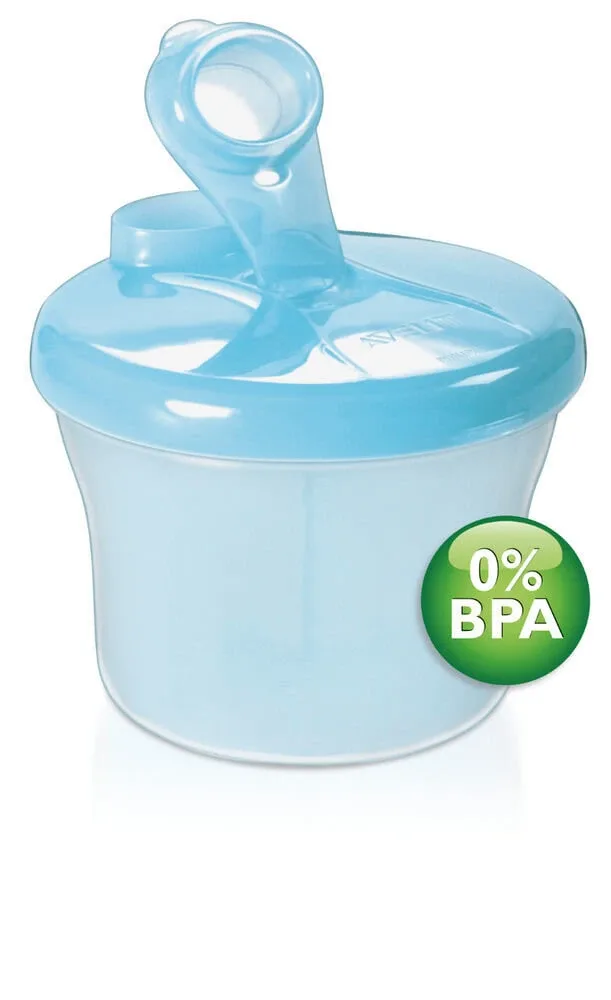 AVENT Dispenser de lapte praf pentru sticlă cu 3 niveluri în culoarea albastră — preț și oferte