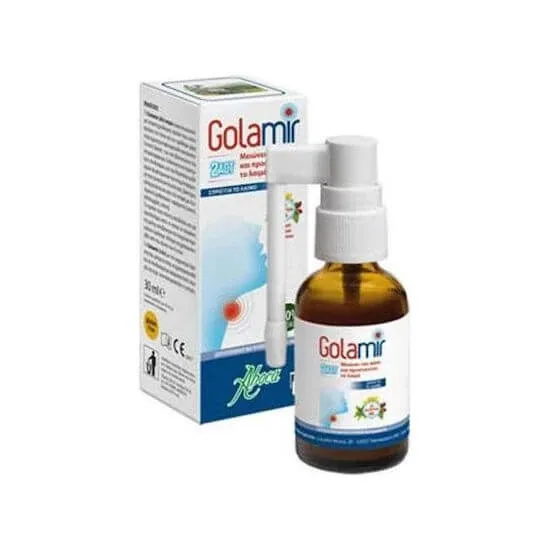 ABOCA Golamir 2ACT Spray fără alcool pentru dureri în gât — preț și oferte