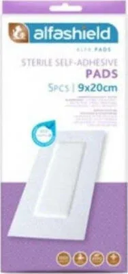 ALFASHIELD Medical Alfashield Pads adezive sterile 9x20cm x5 bucăți — preț și oferte