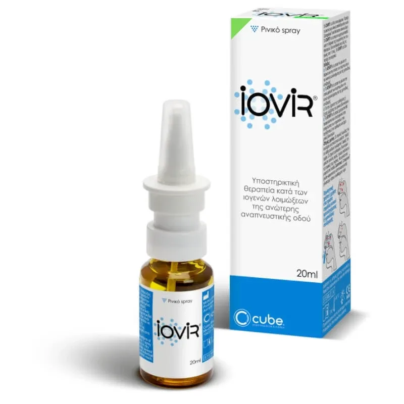 IOVIR Spray nazal Spray antiviral pentru congestie nazală, 20ml — preț și oferte