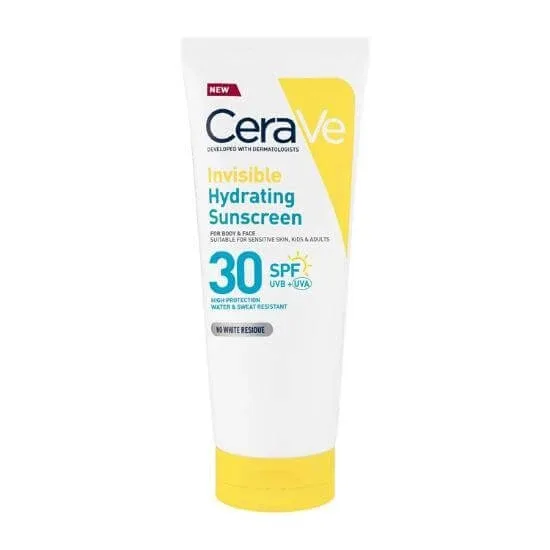CERAVE Protecție solară hidratantă invizibilă pentru față și corp SPF30+ 75ml — preț și oferte