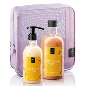 Set de îngrijire a corpului LAVISH CARE Tropical Affair cu gel de duș și cremă de corp