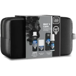 PHARMALEAD Promo Men's Care Black Face & Body Men's Shower Gel Shampoo & Shower Gel 100ml & 3 în 1 Men Face Cream 50ml & Deo Roll-on For Men 50ml