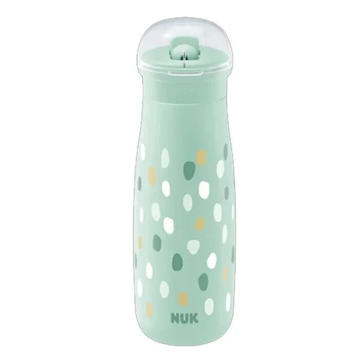 NUK Cup Mini-Me Flip PP Cup cu duză pentru 12+ luni Pulbere verde 450ml[10.225.326] — preț și oferte
