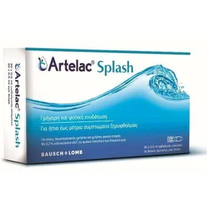 ARTELAC Splash Picături oculare lubrifiante pentru hidratare, 30x0.5ml