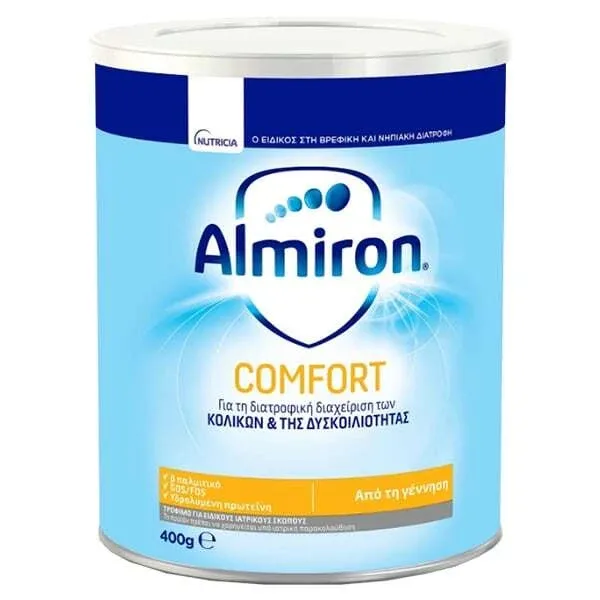 ALMIRON Comfort Lapte praf pentru copii pentru colici și constipație 400g — preț și oferte