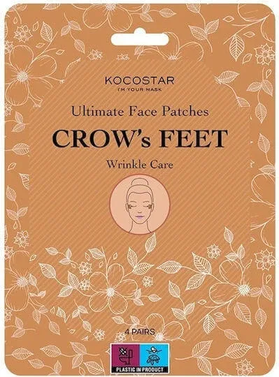 KOCOSTAR Ultimate Face Patches Crow's Feet pentru ridurile de pe colțurile ochilor 4 perechi — preț și oferte