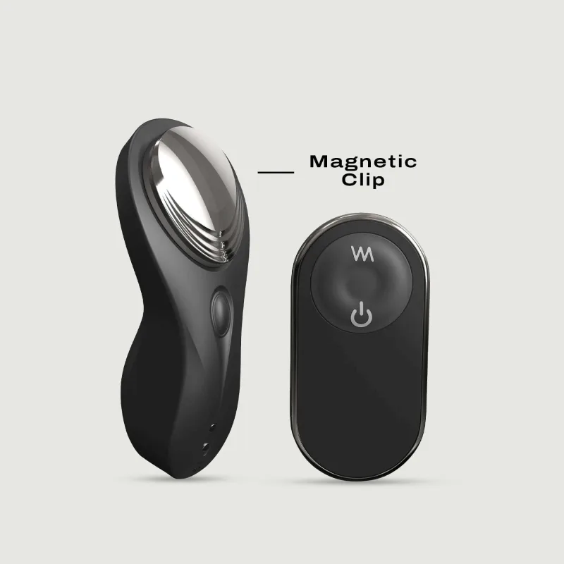 Discreet Vibe+ Vibrator pentru chiloți controlat de la distanță - Negru — preț și oferte