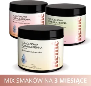 3x Reme colagen formula de frumusete mix arome