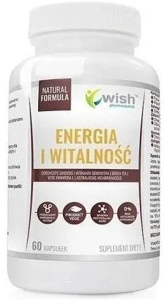Wish Energie și Vitalitate 60 capsule — preț și oferte