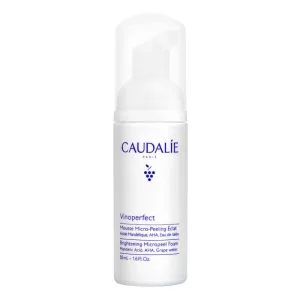 Caudalie | Vinoperfect Brightening Micropeel Foam Spumă de curățare facială | 50ml