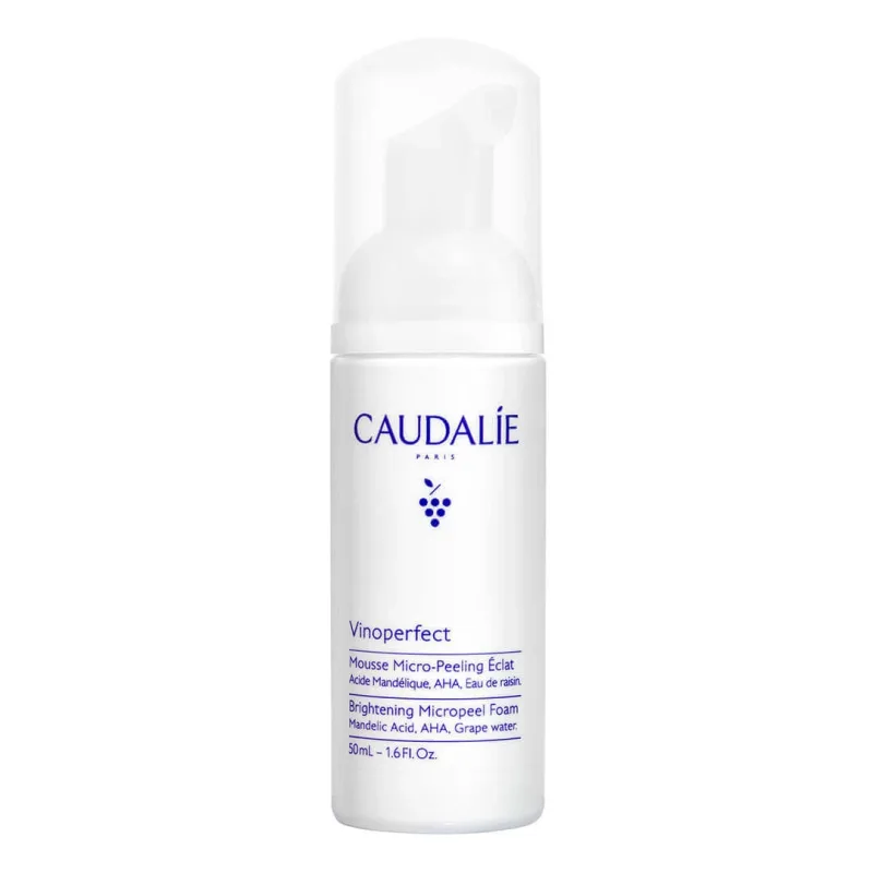 Caudalie | Vinoperfect Brightening Micropeel Foam Spumă de curățare facială | 50ml — preț și oferte