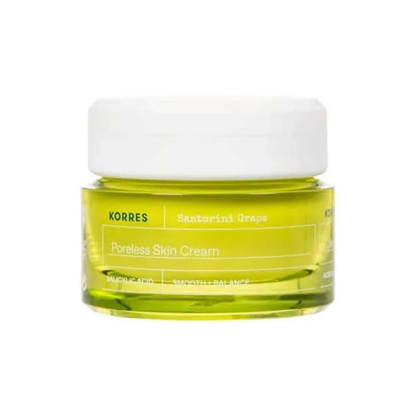 Korres | Santorini Grape Poreless Light Skin Cream | Cremă de față pentru hidratare &amp; Fermitate | 40ml — preț și oferte