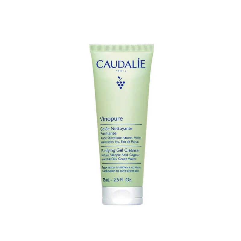 Caudalie | Vinopure Gel de curățare purificator Gel de curățare facială | 75ml — preț și oferte