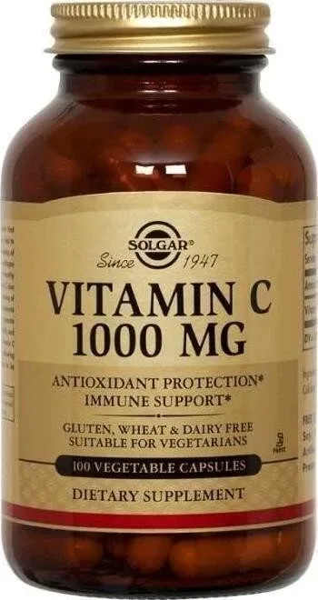 Solgar | Vitamina C 1000mg | Vitamina C 1000 mg |100 caps — preț și oferte