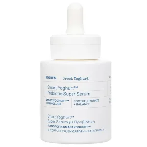 Korres | Smart Yoghurt Super Serum Ser calmant și liniștitor. Ser hidratant cu probiotice | 30ml